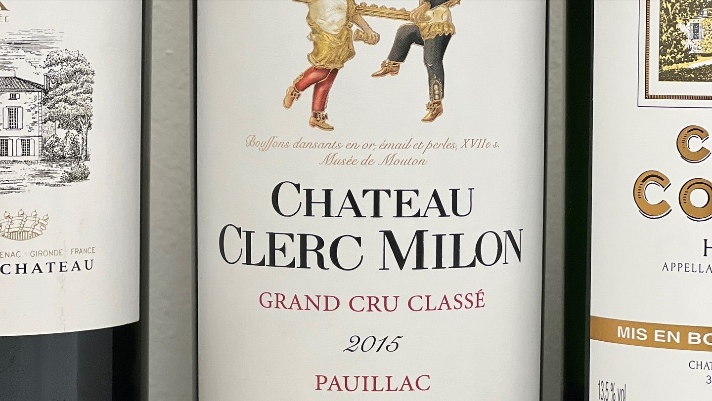 CHÂTEAU CLERC MILON, Pauillac 2015