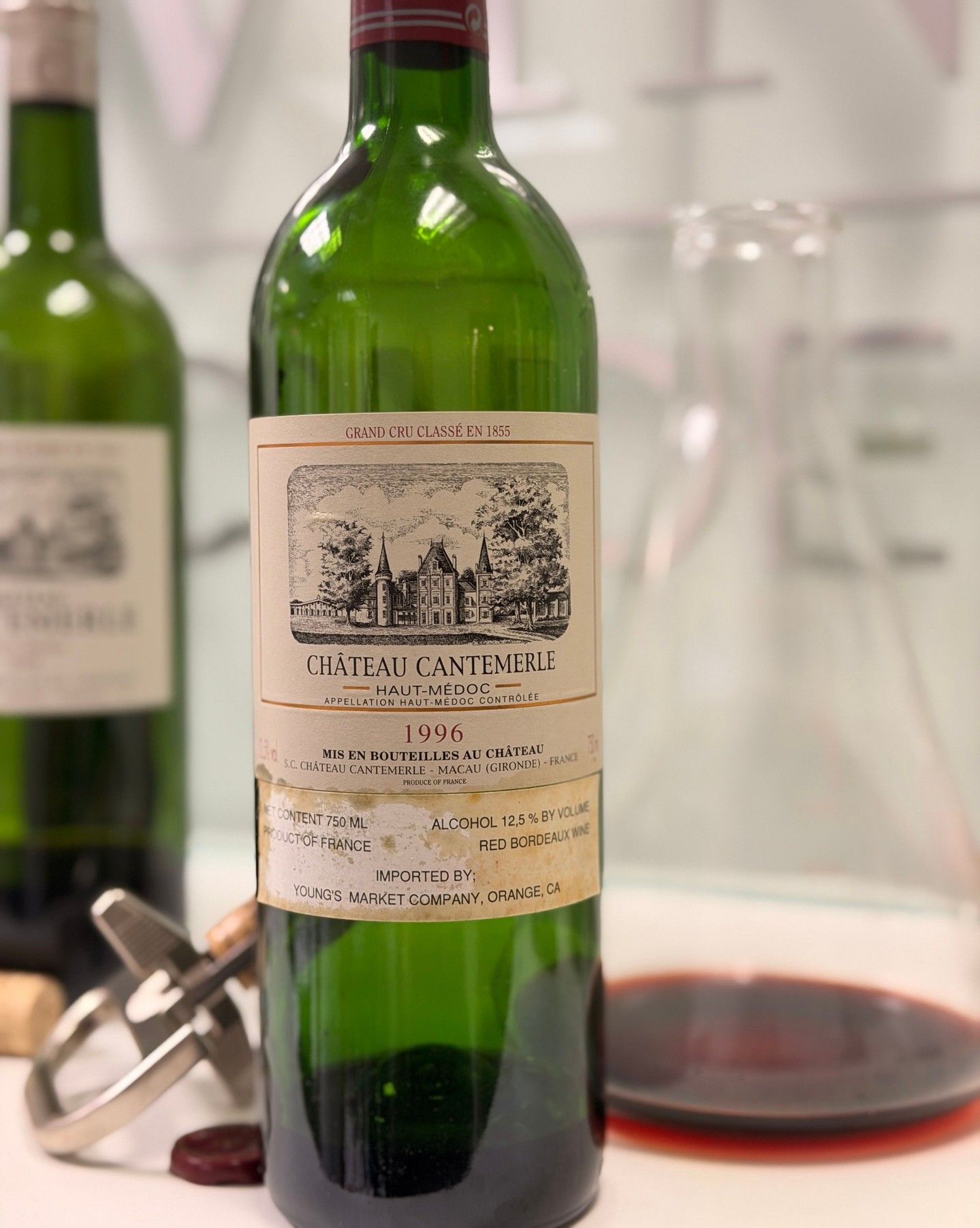 Château Cantemerle 1996, Haut Médoc