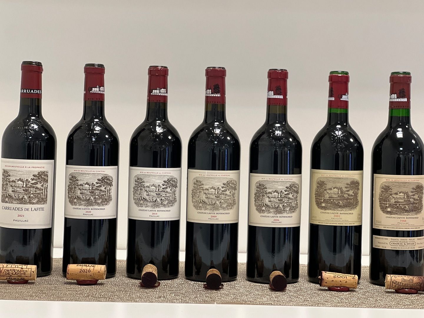 Vertical Tasting of Château Lafite Rothschild