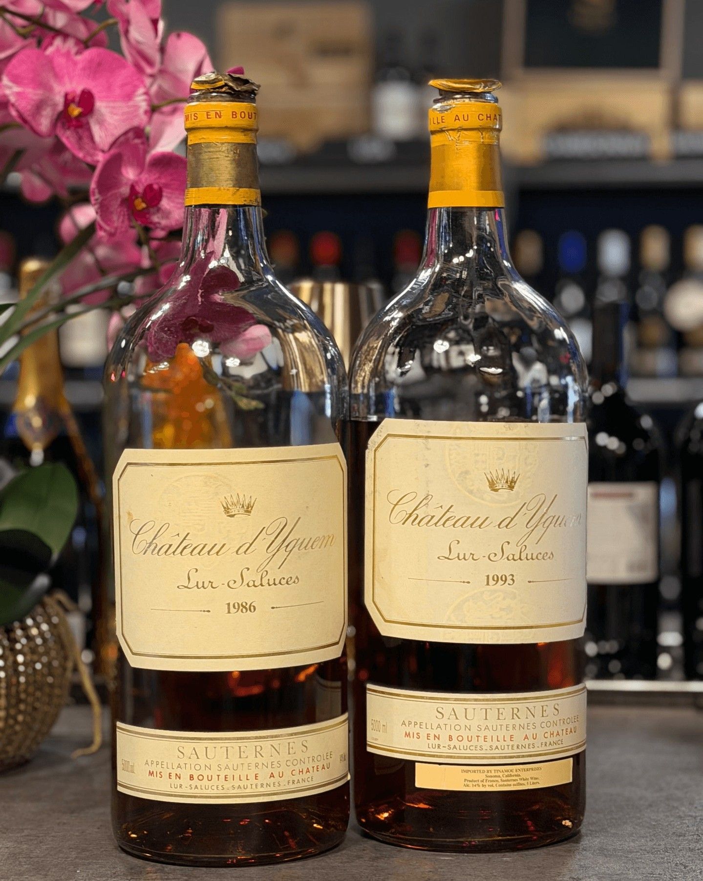Château d’Yquem 1986 & 1993, Sauternes
