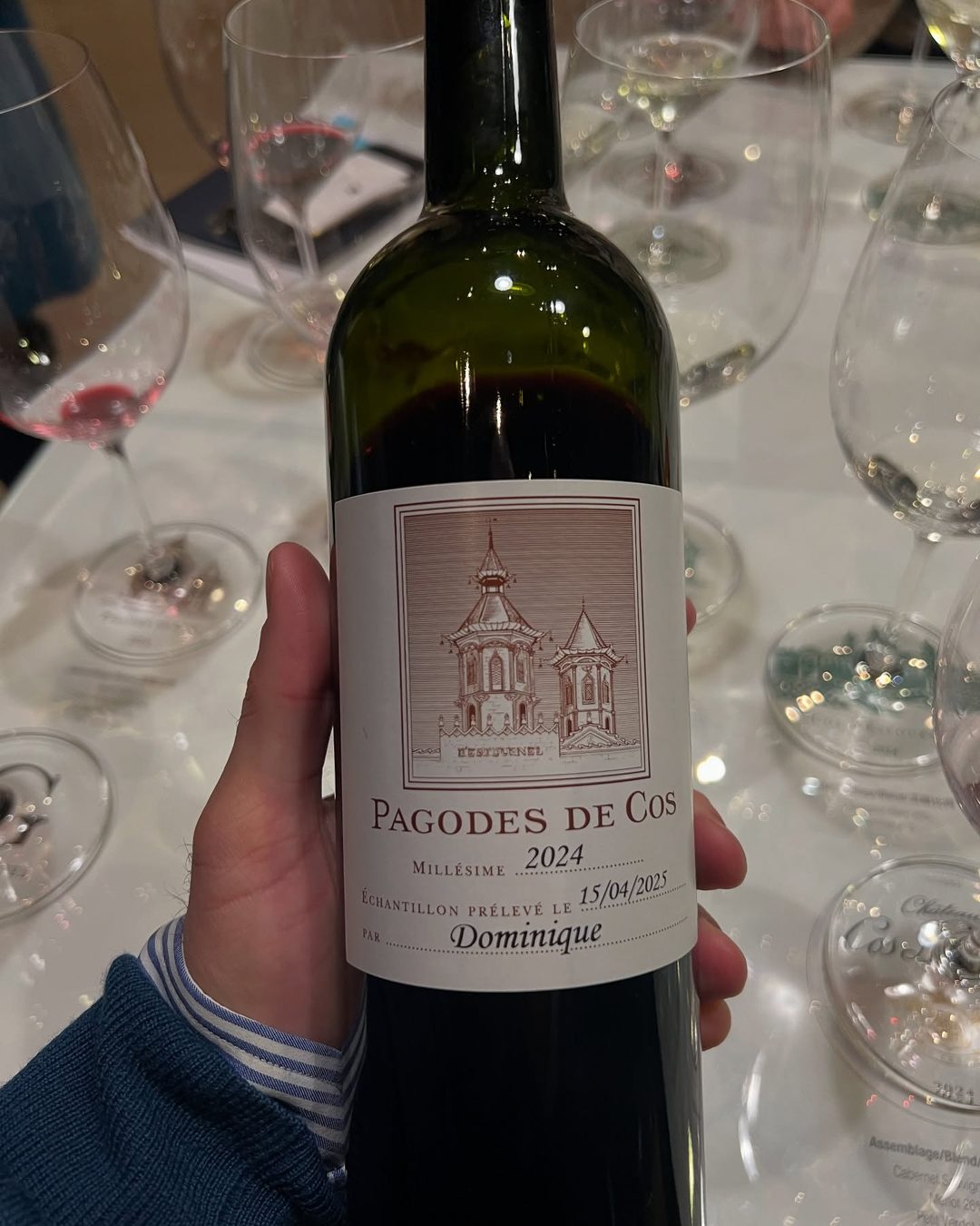 Tasting the 2024 vintage at Cos d’Estournel. Showing a lot of potential despite so many challenges.…, 2/3