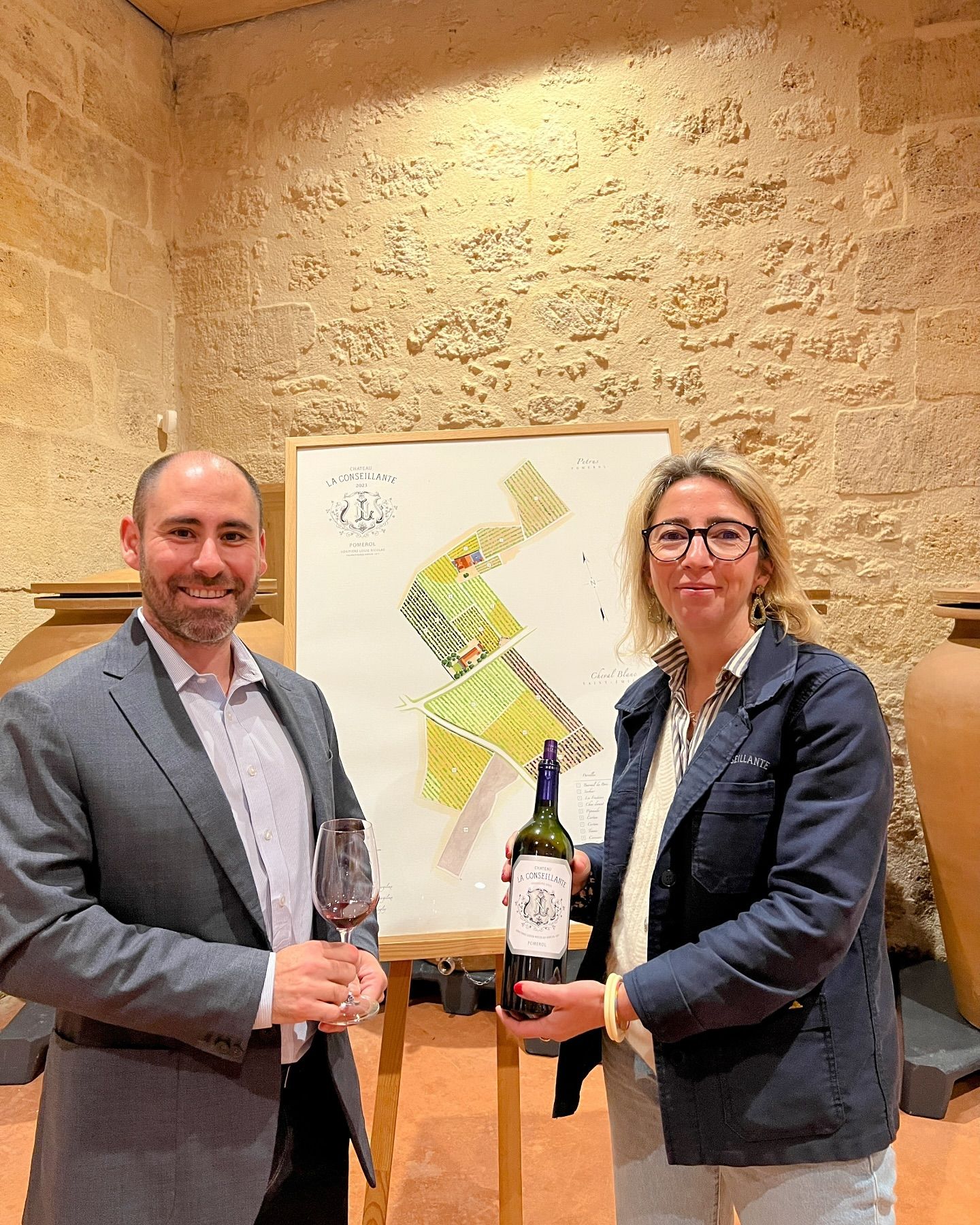 With Marielle Cazaux, the winemaker at Château La Conseillante, who crafted an outstanding 2024 vintage.…