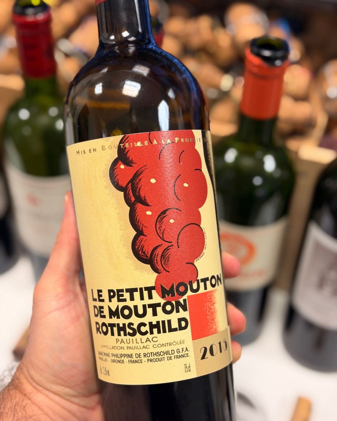 Le Petit Mouton de Mouton Rothschild 2015, Pauillac, 1/1