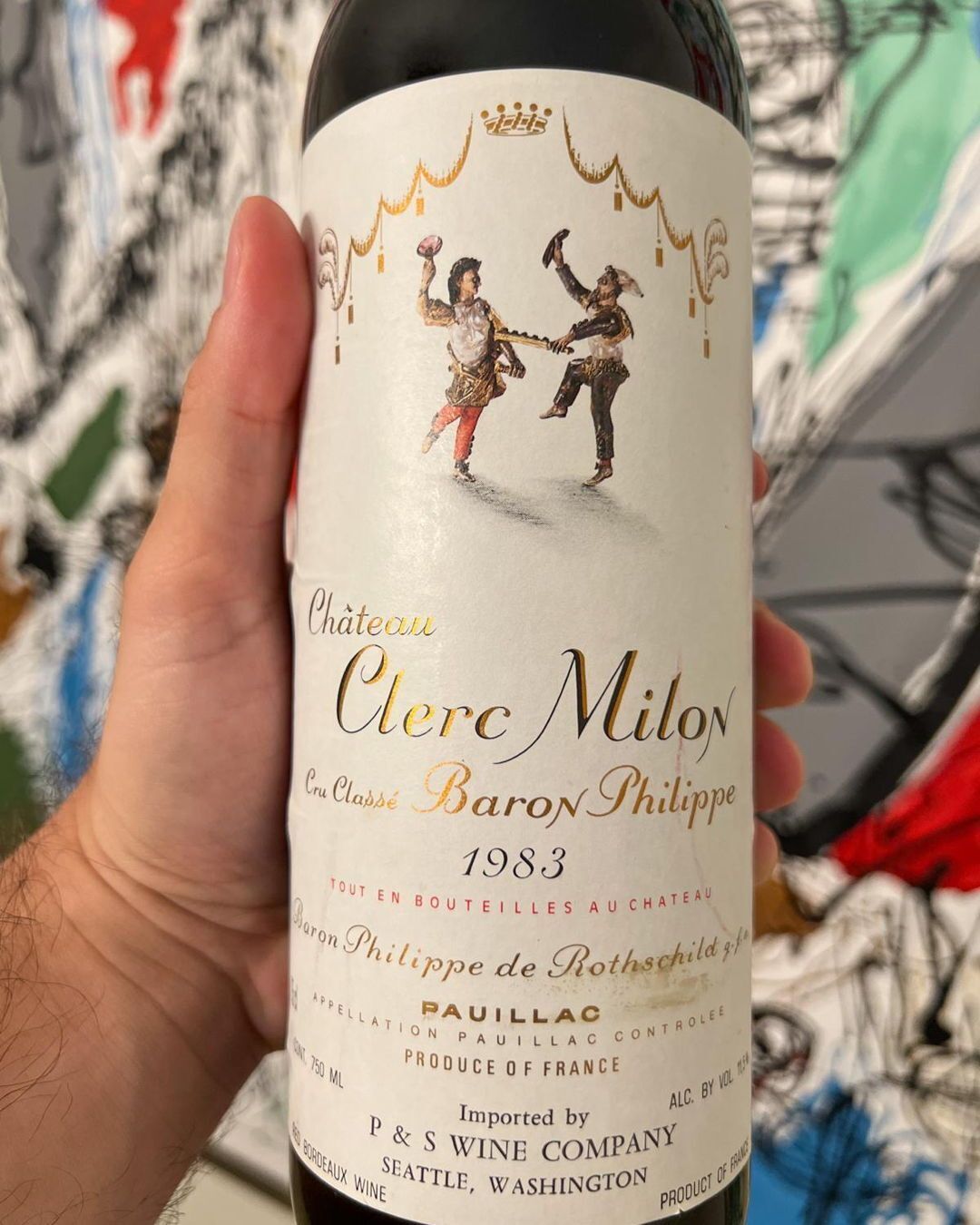 Château Clerc Milon 1983, Pauillac
