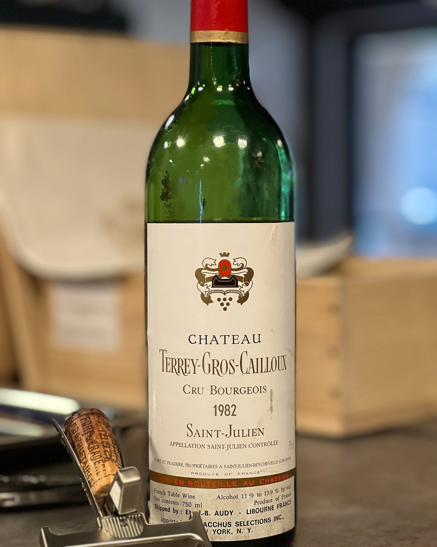 Château Terrey-Gros-Cailloux 1982, Saint-Julien