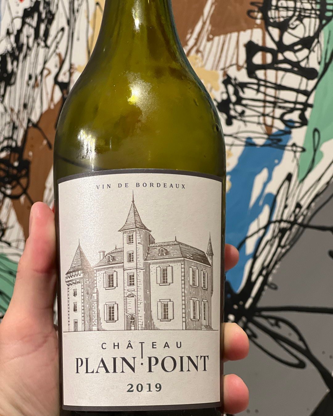 Château Plain-Point 2019, Bordeaux Blanc