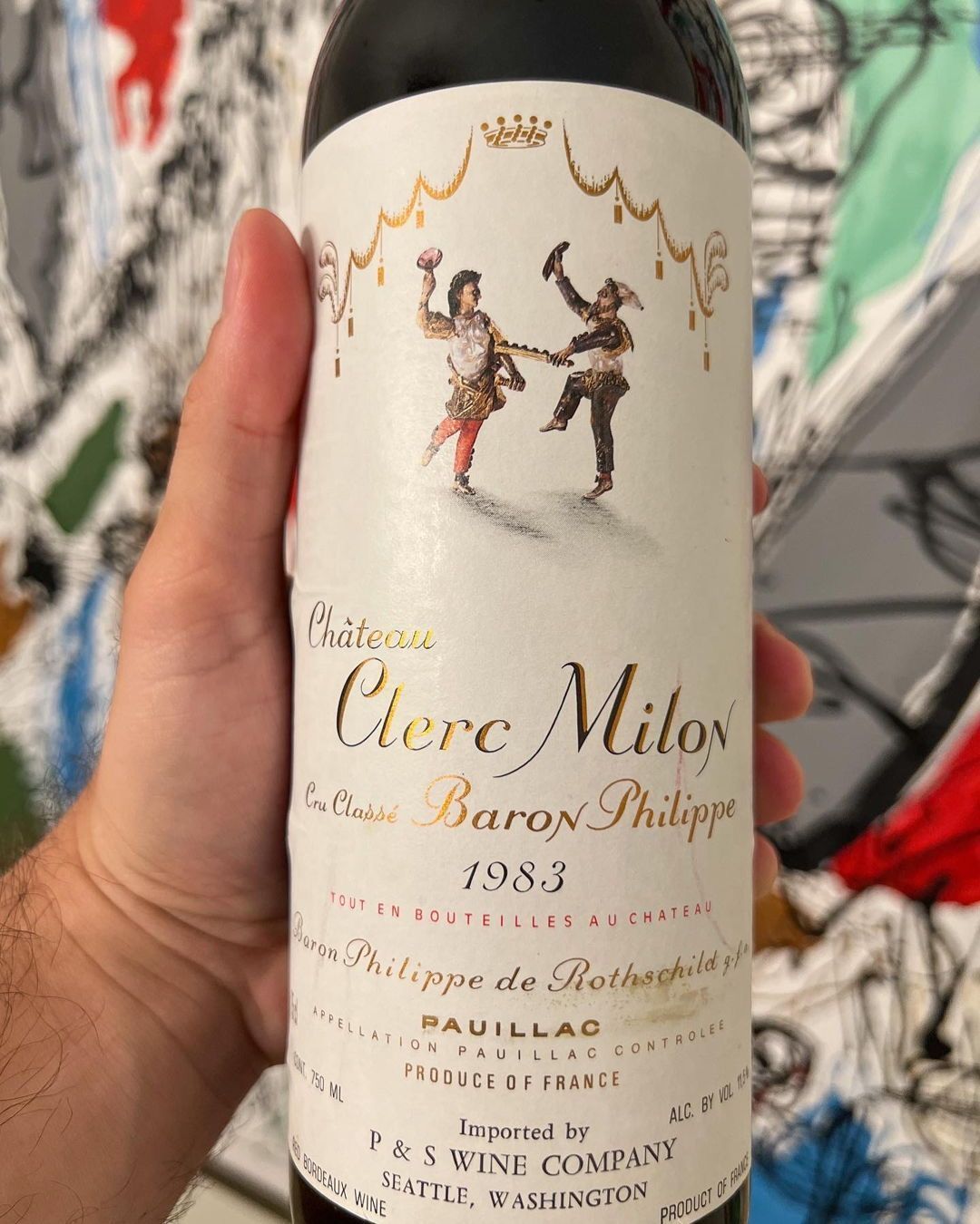 Château Clerc Milon 1983, Pauillac