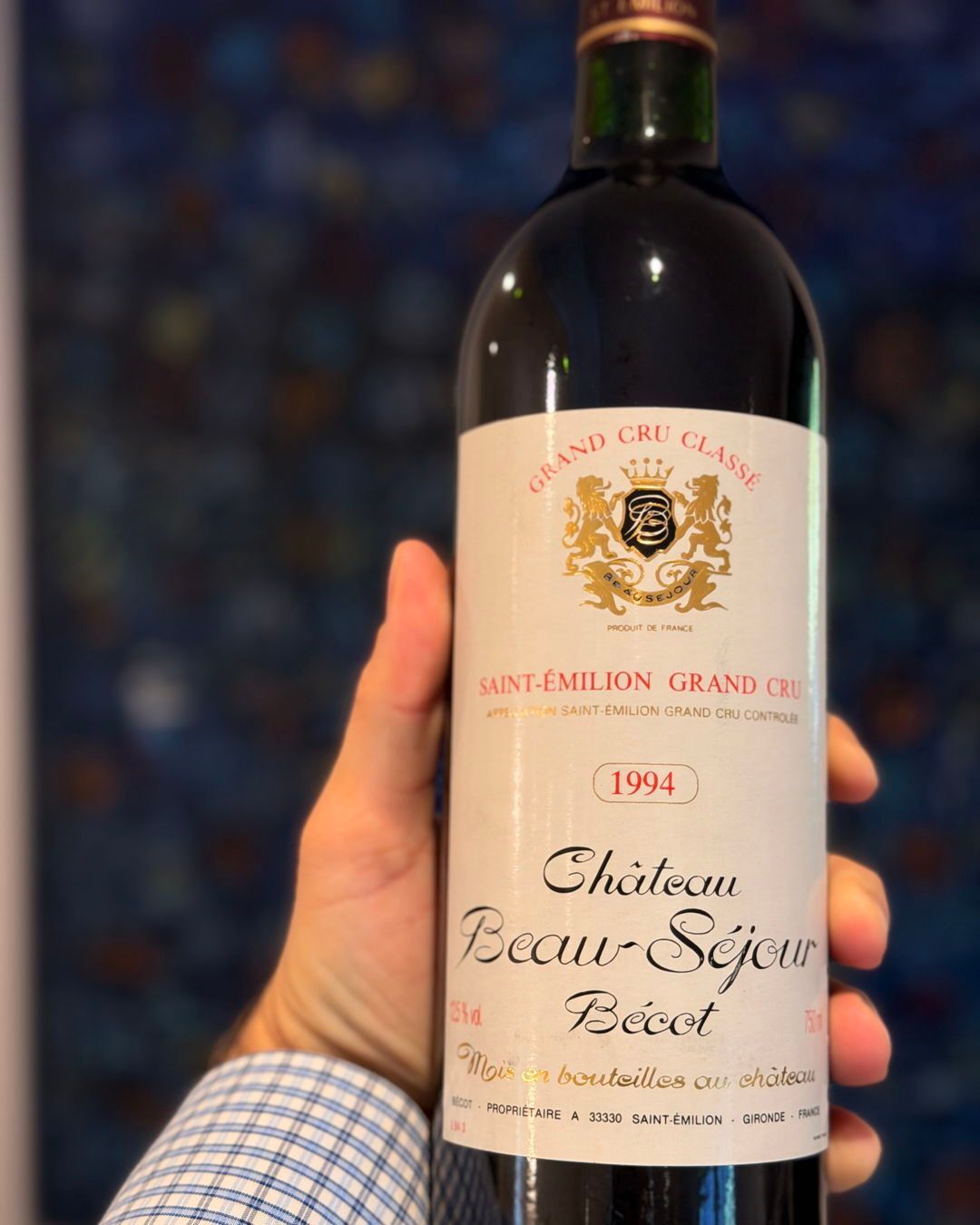 Château Beau-Séjour Bécot 1994 (Saint-Émilion)