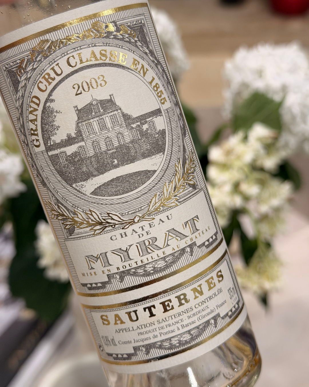 Château de Myrat 2003 (Sauternes)