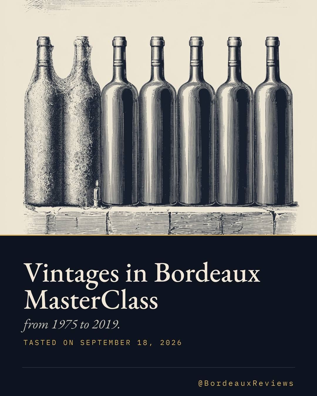 7 Bordeaux, Tasting Night