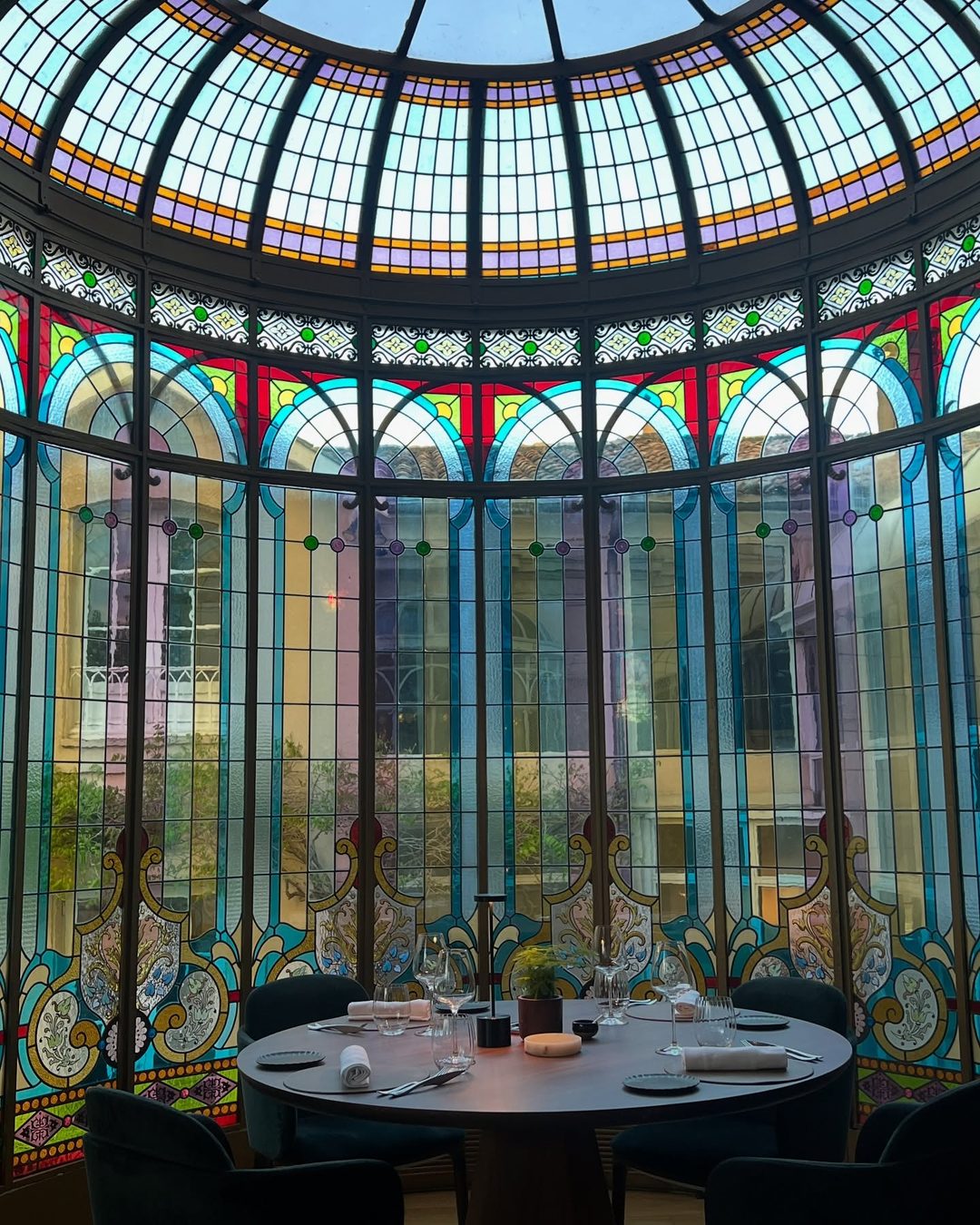 Back in Miami, but still dreaming about this unforgettable dinner at Hotel Grand Barrail in Saint-Émilion,…, 4/8