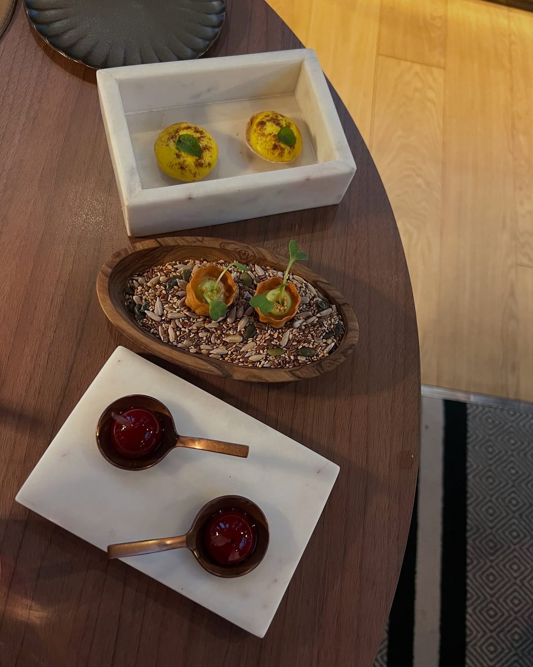Back in Miami, but still dreaming about this unforgettable dinner at Hotel Grand Barrail in Saint-Émilion,…, 5/8