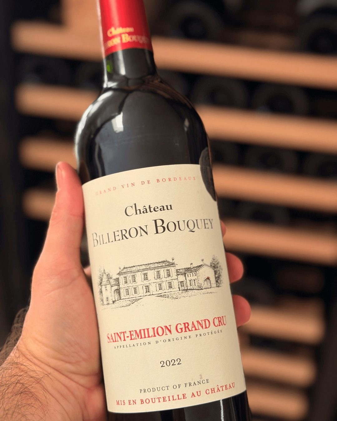 Château Billeron Bouquey 2022, Saint Émilion Grand Cru, 1/1