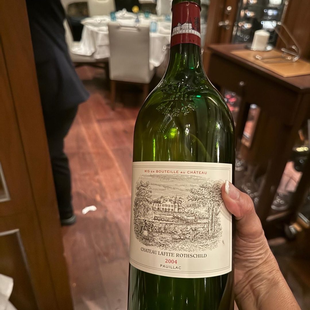 Chateau Lafite Rothschild 2004 in magnum: classy, elegant, refined, fantastic bottle tasted among some top…, 1/2