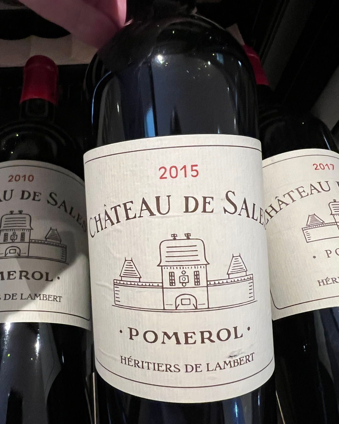 Château de Sales 2015, Pomerol, 1/1