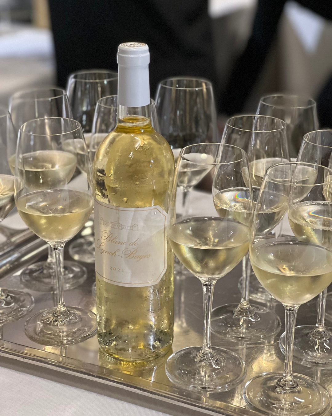 Inauguração da nova adega do Chateau Lynch Bages em abril de 2022, durante os Primeurs 2021. Que evento…, 5/9