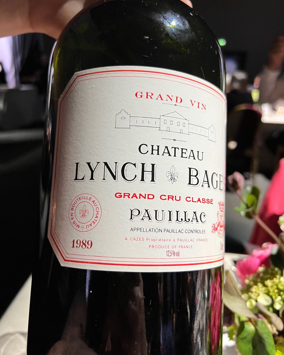Inauguração da nova adega do Chateau Lynch Bages em abril de 2022, durante os Primeurs 2021. Que evento…, 9/9