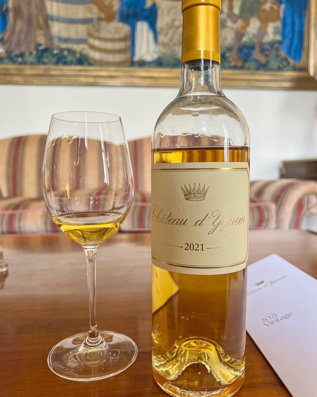 Château d’Yquem, Sauternes 2021, 1/3