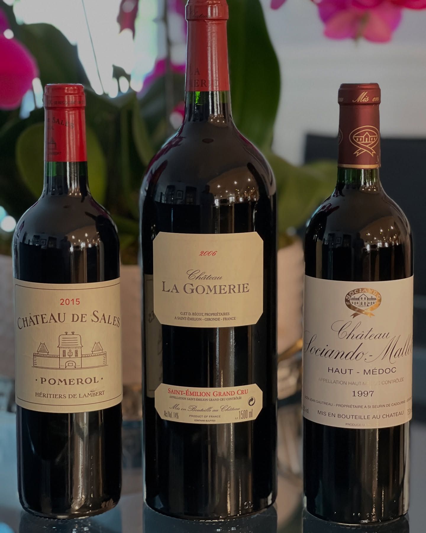 We spent a wonderful evening tasting French wines, including these 3 exceptional Bordeaux selections