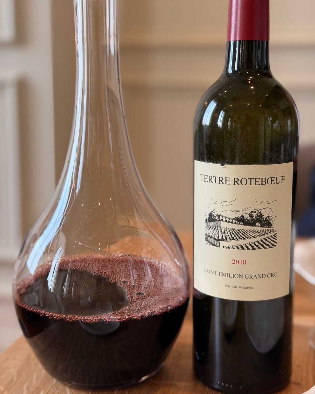 Château Tertre Roteboeuf 2018, Saint Émilion Grand Cru, 1/2